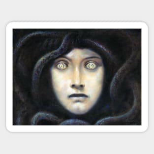 Medusa - Franz Von Stuck Sticker